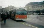 NAW/207254/016504---tl-lausanne---nr (016'504) - TL Lausanne - Nr. 785 - NAW/Lauber Trolleybus am 16. Mrz 1997 beim Bahnhof Lausanne
