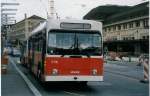 NAW/213016/025628---tl-lausanne---nr (025'628) - TL Lausanne - Nr. 778 - NAW/Lauber Trolleybus am 22. August 1998 beim Bahnhof Lausanne