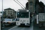 NAW/213041/025723---tl-lausanne---nr (025'723) - TL Lausanne - Nr. 792 - NAW/Lauber Trolleybus am 22. August 1998 in Lausanne, Chauderon