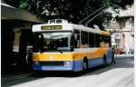 (033'331) - TC La Chaux-de-Fonds - Nr. 111 - NAW/Hess Trolleybus am 6. Juli 1999 beim Bahnhof La Chaux-de-Fonds