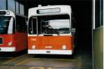 NAW/218972/033809---tl-lausanne---nr (033'809) - TL Lausanne - Nr. 766 - NAW/Lauber Trolleybus am 7. Juli 1999 in Lausanne, Dpt Borde