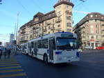 (187'181) - TL Lausanne - Nr. 774 - NAW/Lauber Trolleybus am 23. Dezember 2017 in Lausanne, Chauderon