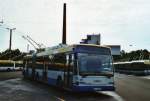 (118'020) - SWS Solingen - Nr. 172/SG-SW 272 - Berkhof Gelenktrolleybus am 5. Juli 2009 in Solingen, Betriebshof