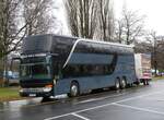 Thun/874269/271484---aus-deutschland-berlin-rock-coaches-berlin (271'484) - Aus Deutschland: Berlin-Rock-Coaches, Berlin - B-RC 9150 - Setra am 28. Januar 2025 in Thun, Lachen