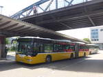 (194'245) - Hagro, Karlsruhe - KA-HT 697 - Mercedes (ex Marxer, FL-Mauren; ex Eurobus, CH-Arbon Nr. 11) am 18. Juni 2018 beim Bahnhof Freiburg