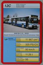 Thun/851628/263342---quartett-spielkarte-mit-zvb-nawhess (263'342) - Quartett-Spielkarte mit ZVB NAW/Hess BU 5-25 Nr. 100 am 2. Juni 2024 in Thun