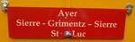 oberkirch-2/896791/279655---routentafel---ayer-sierre (279'655) - Routentafel - Ayer Sierre - Grimentz - Sierre - St - Luc - am 30. August 2025 in Oberkirch, CAMPUS Sursee