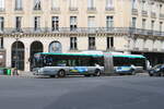 RATP Paris - Nr. 5554 - Iveco Urbanway 18 Hybrid am 21. Juli 2023 in Paris (Aufnahme: Martin Beyer)