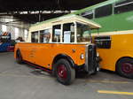 BUS 181
1938 AEC Regent O661
Cowieson H30/26R (Rebodied in 1950 with Scottish Commercial bodywork to Crossley design)
New to Glasgow Corporation 615

Converted to recovery vehicle in 1961.

Photograph taken at Bridgeton Bus Garage, Glasgow, Scotland, home of the Glasgow Vintage Vehicle Trust on Sunday 11th October 2015.