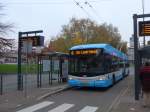 (157'012) - Breng, Ijsselmuiden - Nr. 5240/BX-FT-74 - Hess/Hess Gelenktrolleybus am 20. November 2014 in Arnhem, Willemsplein