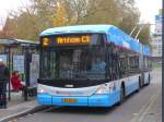 (157'044) - Breng, Ijsselmuiden - Nr. 5236/BX-FN-39 - Hess/Hess Gelenktrolleybus am 20. November 2014 in Arnhem, Willemsplein