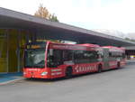 (222'427) - PLA Vaduz - Nr. 56/FL 39'856 - Mercedes (ex Nr. 58) am 22. Oktober 2020 beim Bahnhof Schaan