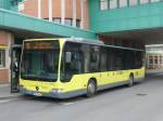 (154'220) - Landbus Unterland, Dornbirn - BD 13'422 - Mercedes am 20. August 2014 beim Bahnhof Bregenz