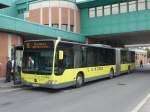 (154'269) - Landbus Unterland, Dornbirn - BD 13'688 - Mercedes am 20. August 2014 beim Bahnhof Bregenz