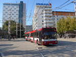 stadtbus-salzburg/630084/197073---obus-salzburg---nr (197'073) - OBUS Salzburg - Nr. 245/S 804 EP - Grf&Stift Gelenktrolleybus (ex Nr. 9765) am 13. September 2018 beim Bahnhof Salzburg