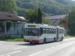 (197'214) - StadtBus, Salzburg (POS) - Nr. 220/S 866 LD - Grf&Stift Gelenktrolleybus (ex MVG Karpfenberg Nr. 25) am 13. September 2018 in Mayrwies, Daxluegstrasse