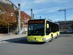 Schweiz/756799/229486---aus-oesterreich-landbus-oberes (229'486) - Aus Oesterreich: Landbus Oberes Rheintal, Feldkirch - BD 14'661 - Mercedes am 20. Oktober 2021 beim Bahnhof Sargans