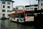 (091'332) - AAGS Schwyz - Nr. 11/SZ 5811 - Volvo/Hess am 1. Januar 2007 in Schwyz, Postplatz
