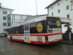 (148'134) - AAGS Schwyz - Nr. 1/SZ 5001 - Scania/Hess am 23. November 2013 in Schwyz, Post