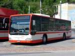(150'562) - AAGS Schwyz - Nr. 7/SZ 5007 - Mercedes am 10. Mai 2014 beim Bahnhof Schwyz