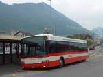 AAGS Schwyz/439895/160699---aags-schwyz---nr (160'699) - AAGS Schwyz - Nr. 12/SZ 73'812 - Scania/Hess am 22. Mai 2015 beim Bahnhof Brunnen