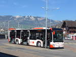 AAGS Schwyz/652875/202823---aags-schwyz---nr (202'823) - AAGS Schwyz - Nr. 22/SZ 70'422 - Mercedes am 22. Mrz 2019 beim Bahnhof Schwyz