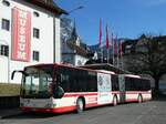 (245'719) - AAGS Schwyz - Nr. 37/SZ 61'637 - Mercedes am 3. Februar 2023 in Schwyz, Zentrum