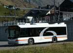 (255'878) - AAGU Altdorf - Nr. 8/UR 9058 - Scania/Hess am 5. Oktober 2023 in Andermatt, Bahnhofplatz