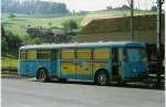 (023'002) - Kafi-Bus, Seftigen - FBW/R&J (ex AFA Adelboden Nr. 15; ex Morattel, Sdeilles; ex P 25'504) am 25. Mai 1998 beim Bahnhof Seftigen