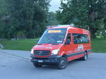 (174'300) - AFA Adelboden - Nr. 53/BE 210'631 - Mercedes am 27. August 2016 beim Bahnhof Lenk