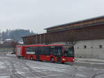AFA Adelboden/642696/199971---afa-adelboden---nr (199'971) - AFA Adelboden - Nr. 28/BE 43'089 - Mercedes am 16. Dezember 2018 beim Bahnhof Frutigen