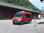 AFA Adelboden/669797/208556---afa-adelboden---nr (208'556) - AFA Adelboden - Nr. 53/BE 210'631 - Mercedes am 5. August 2019 beim Bahnhof Boltigen