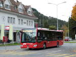 (240'882) - AFA Adelboden - Nr. 92/BE 19'692 - Mercedes am 10. Oktober 2022 beim Bahnhof Kandersteg