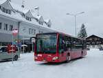 (245'241) - AFA Adelboden - Nr. 92/BE 19'692 - Mercedes am 22. Januar 2023 beim Bahnhof Kandersteg