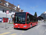 (261'004) - AFA Adelboden - Nr. 92/BE 19'692 - Mercedes am 5. April 2024 beim Bahnhof Kandersteg