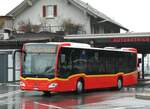 (244'438) - AS Engi - Nr. 3/GL 7703 - Mercedes am 3. Januar 2023 beim Bahnhof Schwanden