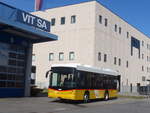 (214'718) - AutoPostale Ticino - PID 11'256 - Scania/Hess am 21. Februar 2020 in Manno, Garage VIT