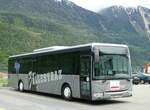 (250'009) - Ballestraz, Grne - VS 230'657 - Irisbus am 13. Mai 2023 in Turtmann, Garage Ruffiner (Einsatz RegionAlps)