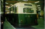 (023'504) - SVB Bern (TVB) - Nr. 13 - FBW/Gangloff Trolleybus (ex TN Neuchtel Nr. 107; ex TN Neuchtel Nr. 7; ex SVB Bern Nr. 13) am 14. Juni 1998 in Wetzikon, FBW-Museum