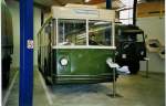 (041'308) - SVB Bern (TVB) - Nr. 13 - FBW/Gangloff Trolleybus (ex TN Neuchtel Nr. 107; ex TN Neuchtel Nr. 7; ex SVB Bern Nr. 13) am 18. Juni 2000 in Wetzikon, FBW-Museum