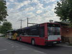 (182'499) - Bernmobil, Bern - Nr. 472/BE 716'472 - MAN/Gppel (ex Peyer, Niederwangen Nr. 72) am 2. August 2017 beim Bahnhof Rubigen