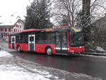 (187'094) - Bernmobil, Bern - Nr. 153/BE 716'153 - MAN am 18. Dezember 2017 beim Bahnhof Niederwangen