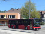 bernmobil-svb-bern/697970/216355---bernmobil-bern---nr (216'355) - Bernmobil, Bern - Nr. 477/BE 716'477 - MAN/Gppel (ex Peyer, Niederwangen Nr. 377) am 22. April 2020 beim Bahnhof Worb Dorf