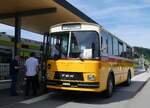 FBW/886343/276182---birchler-remetschwil---ag (276'182) - Birchler, Remetschwil - AG 54'039 - FBW/T�scher (ex Gerber, Winkel; ex Eggenberger, M�riken; ex Tanner, Bubendorf; ex P 24'803) am 1. Juni 2025 beim Bahnhof Biglen