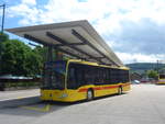 (218'218) - BLT Oberwil - Nr. 1/BL 198'416 - Mercedes am 28. Juni 2020 beim Bahnhof Sissach