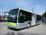Langnau i.E./886332/276171---busland-burgdorf---nr (276'171) - Busland, Burgdorf - Nr. 209/BE 535'209 - Mercedes am 1. Juni 2025 beim Bahnhof Langnau