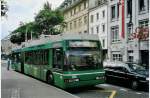 (079'309) - BVB Basel - Nr. 926 - Neoplan Gelenktrolleybus am 30. Juli 2005 in Basel, Claraplatz