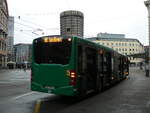 BVB Basel/768894/232912---bvb-basel---nr (232'912) - BVB Basel - Nr. 7049/BS 99'349 - Mercedes am 14. Februar 2022 beim Bahnhof Basel