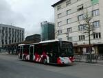 Delemont/768032/232664---carpostal-ouest---ju (232'664) - CarPostal Ouest - JU 52'431 - Mercedes am 6. Februar 2022 beim Bahnhof Del�mont