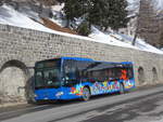 SBC Chur/600033/188118---sbc-chur---nr (188'118) - SBC Chur - Nr. 109/GR 100'109 - Mercedes am 3. Februar 2018 beim Bahnhof St. Moritz